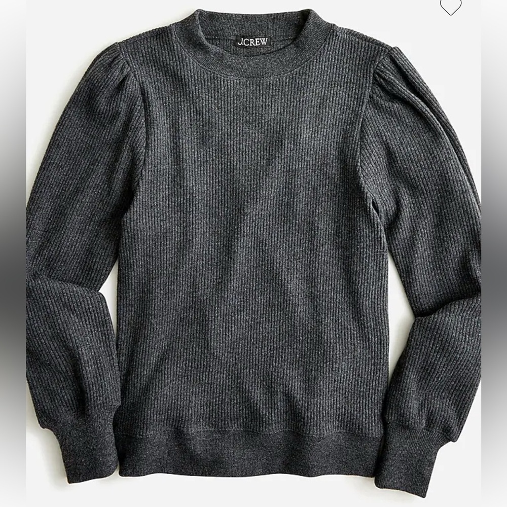 J. Crew Ribbed Crewneck Sweater